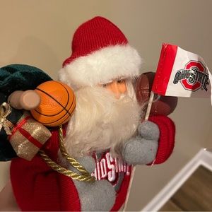 Ohio State Santa Statue.. All sports figure